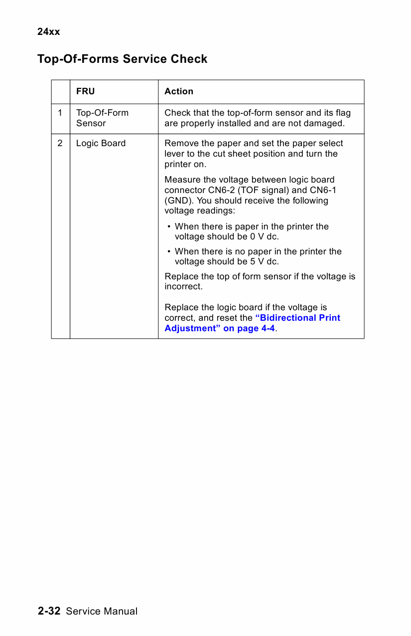 Lexmark Forms 24XX Service Manual-3